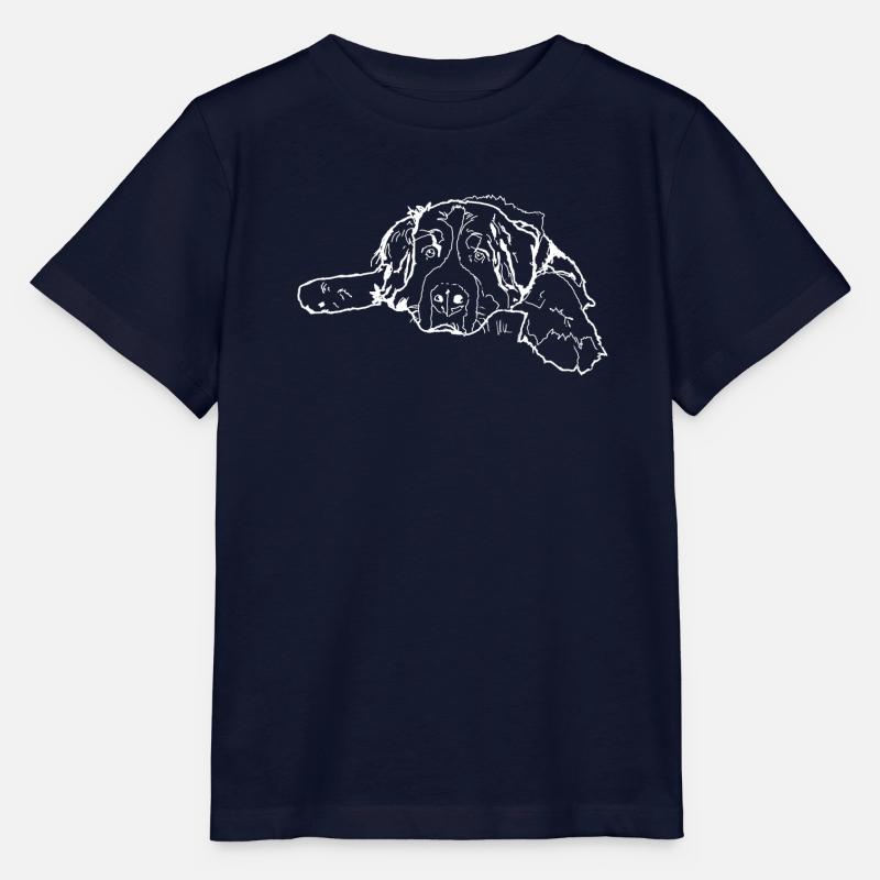 Bouvier bernois - T-shirt bio MINI CREATOR Stanley/Stella Enfant - marine