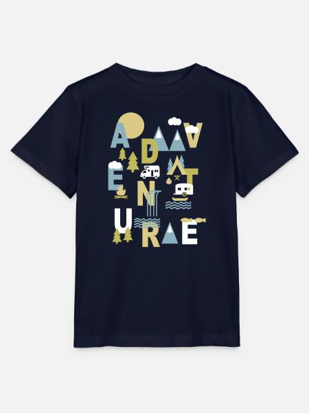 Outdoor Abenteuer - Stanley/Stella Kinder T-Shirt MINI CREATOR  - Navy