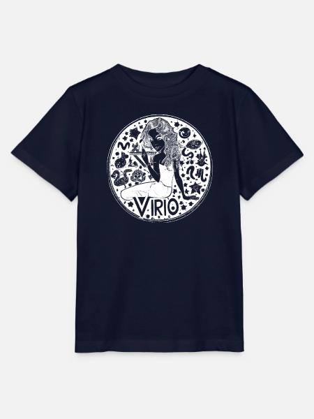Sternzeichen Jungfrau 003 weiß - Stanley/Stella Kinder T-Shirt MINI CREATOR - Navy