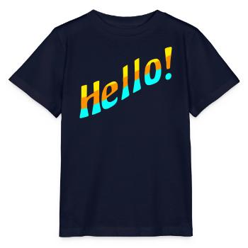 Bonjour! - T-shirt bio MINI CREATOR Stanley/Stella Enfant - marine - Devant - Kain (125cm)