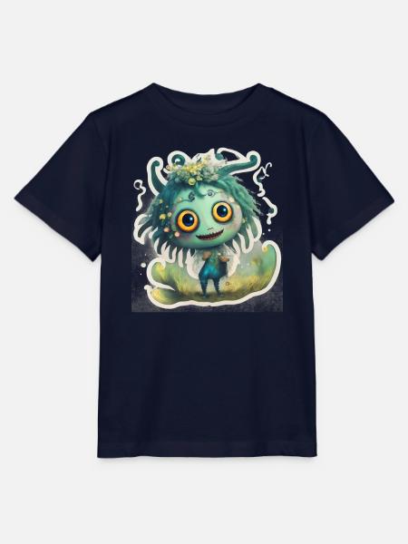 Monsterchen - Stanley/Stella Kinder T-Shirt MINI CREATOR - Navy
