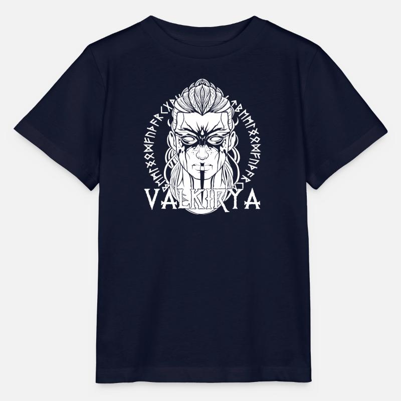 Valkyrie - T-shirt bio MINI CREATOR Stanley/Stella Enfant - marine