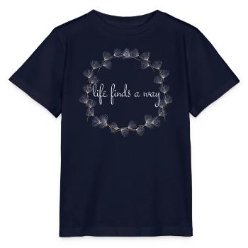 La vie trouve un chemin, Pissenlit - T-shirt bio MINI CREATOR Stanley/Stella Enfant - marine - Devant - Kain (125cm)