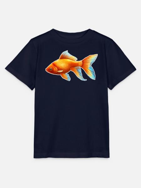 Goldfisch Nr.3 - Stanley/Stella Kinder T-Shirt MINI CREATOR  - Navy