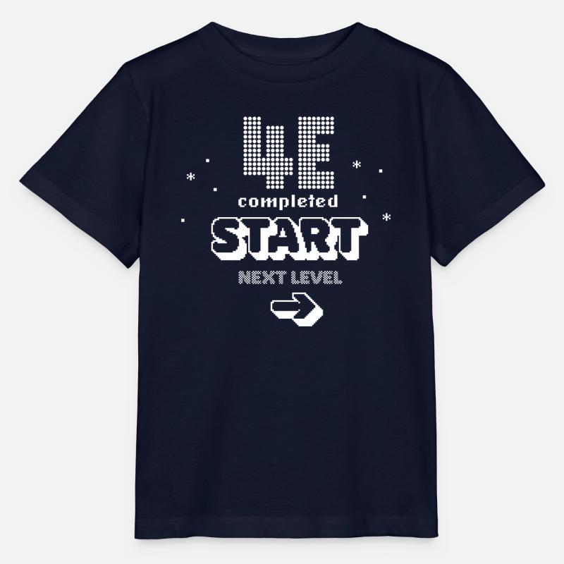 Graduating class 4e - Stanley/Stella MINI CREATOR Kids’ T-Shirt - navy