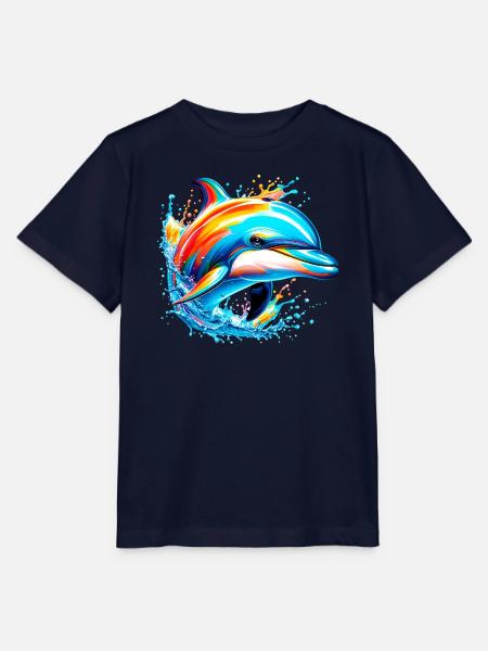 Delfin - Stanley/Stella Kinder T-Shirt MINI CREATOR - Navy