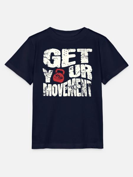 Get your movement - Stanley/Stella Kinder T-Shirt MINI CREATOR  - Navy