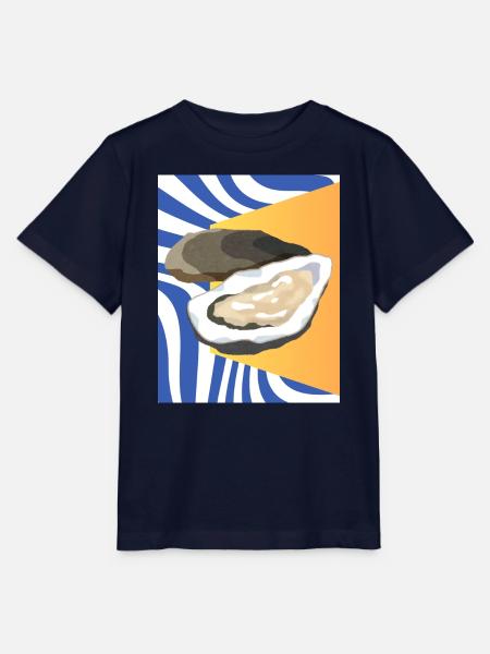 Funky Oysters - Stanley/Stella Kinder T-Shirt MINI CREATOR  - Navy