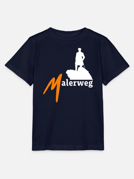 Sächsische Schweiz Malerweg Elbsandsteingebirge - Stanley/Stella Kinder T-Shirt MINI CREATOR - Navy