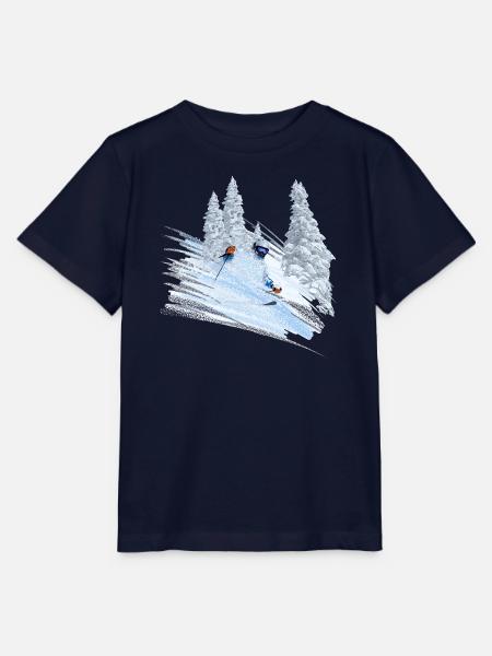 Ski - Stanley/Stella Kinder T-Shirt MINI CREATOR  - Navy