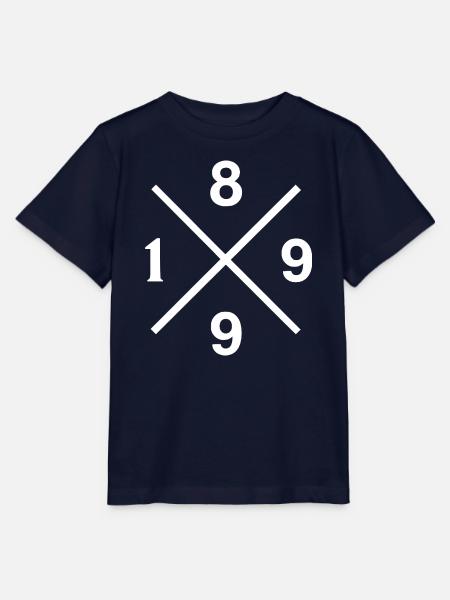 1899 Fan Fussball Hoodie, T-Shirt, Tasche, kissen - Stanley/Stella Kinder T-Shirt MINI CREATOR  - Navy