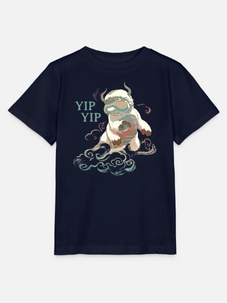 Avatar Appa Auf Wolken Yip Yip - Stanley/Stella Kinder T-Shirt MINI CREATOR  - Navy