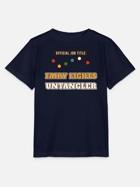 Offizieller Jobtitel: Feenlichter Entwirrer - Stanley/Stella Kinder T-Shirt MINI CREATOR - Navy