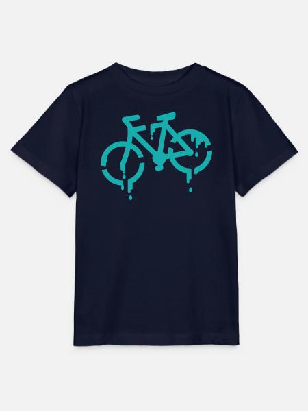 stencil bike - Stanley/Stella Kinder T-Shirt MINI CREATOR  - Navy