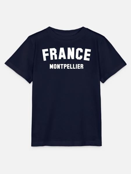 Montpellier France - Stanley/Stella Kinder T-Shirt MINI CREATOR  - Navy