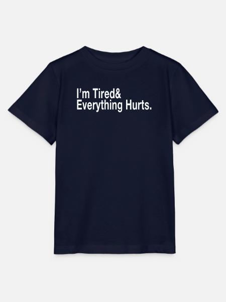 Ich bin müde - Stanley/Stella Kinder T-Shirt MINI CREATOR - Navy
