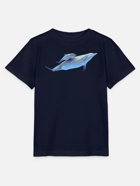 Delfin - Stanley/Stella Kinder T-Shirt MINI CREATOR  - Navy