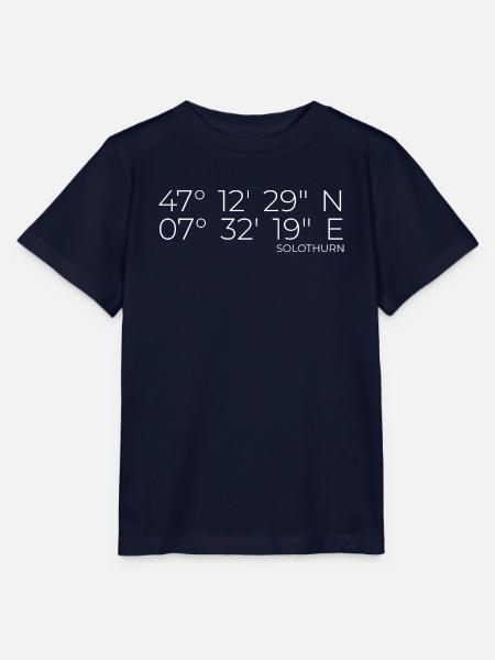 Koordinaten Solothurn - Stanley/Stella Kinder T-Shirt MINI CREATOR - Navy