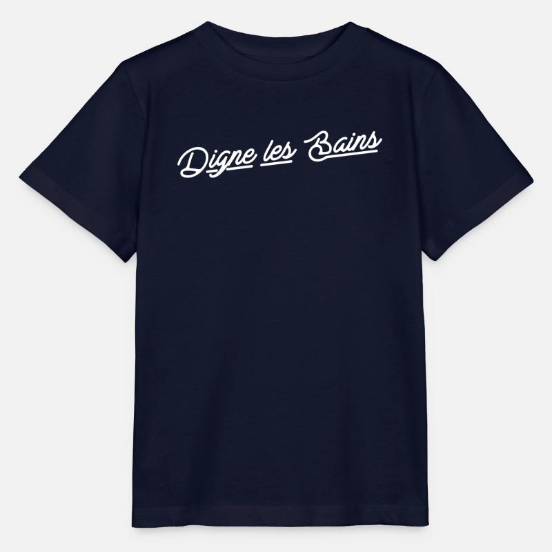 Digne les bains - T-shirt bio MINI CREATOR Stanley/Stella Enfant - marine