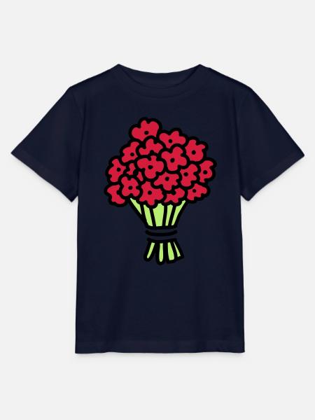 Blumenstrauß 3 - Stanley/Stella Kinder T-Shirt MINI CREATOR  - Navy