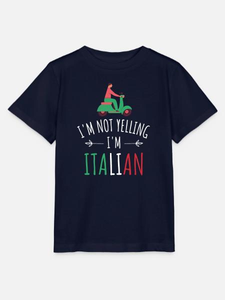 I'm Italian - Stanley/Stella Kinder T-Shirt MINI CREATOR  - Navy