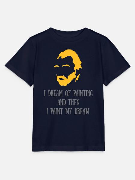Van Gogh Dreaming - Stanley/Stella Kinder T-Shirt MINI CREATOR - Navy