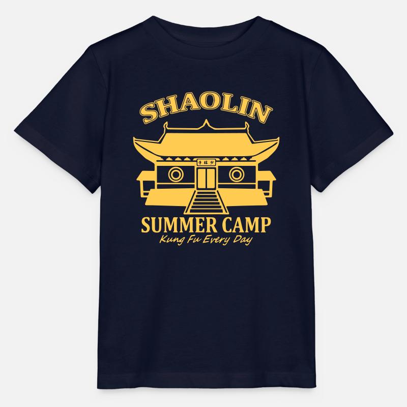Shaolin Summer Camp - T-shirt bio MINI CREATOR Stanley/Stella Enfant - marine