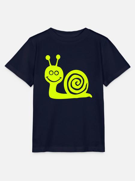 Schnecke - Stanley/Stella Kinder T-Shirt MINI CREATOR - Navy