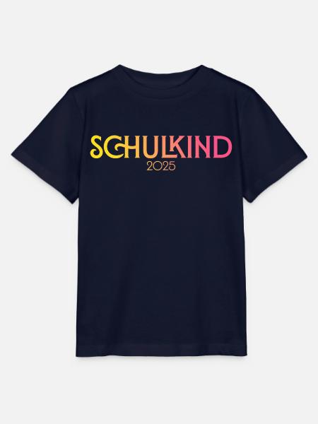 Schulkind 2025 - Stanley/Stella Kinder T-Shirt MINI CREATOR - Navy
