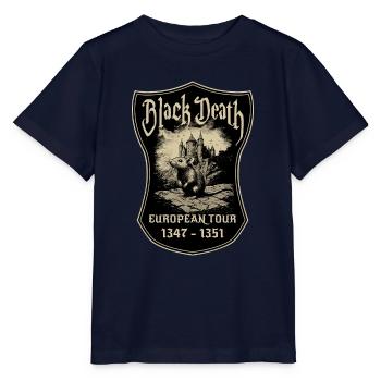 Black Death European Tour Ratte - Stanley/Stella Kinder T-Shirt MINI CREATOR  - Navy - Vorne - Kain (125cm)