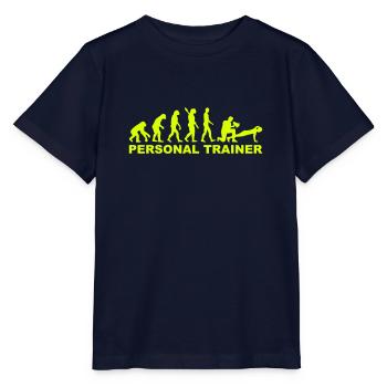 Personal trainer - Stanley/Stella MINI CREATOR Kids’ T-Shirt - navy - Front - Kain (125cm)
