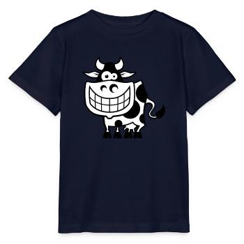 vl094b_kuh_2c - Stanley/Stella Kinder T-Shirt MINI CREATOR  - Navy - Vorne - Kain (125cm)