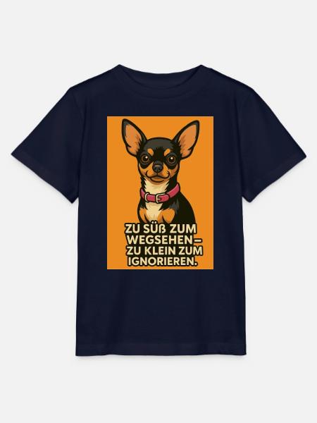 Too Cute to Handle - Stanley/Stella Kinder T-Shirt MINI CREATOR - Navy