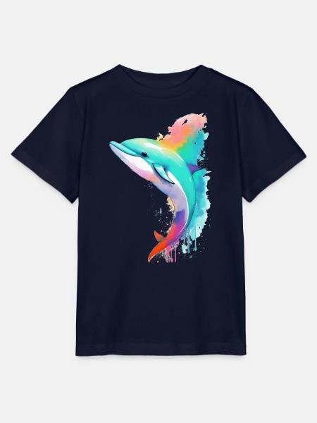 Delfin - Stanley/Stella Kinder T-Shirt MINI CREATOR - Navy