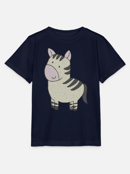 zebra stoff - Stanley/Stella Kinder T-Shirt MINI CREATOR - Navy