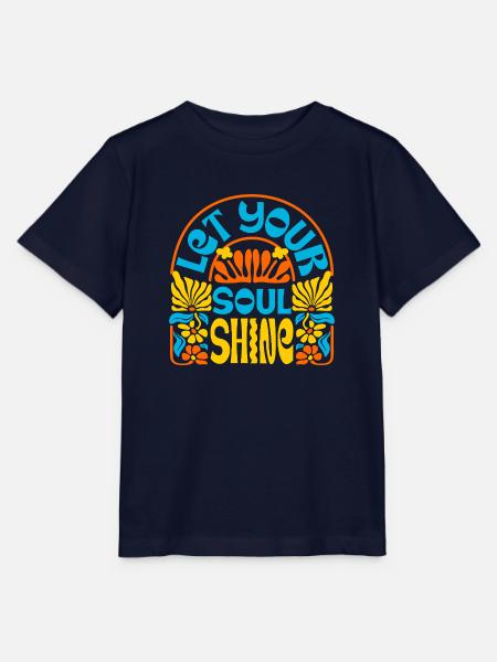 Sommerliche retro-kunst - Stanley/Stella Kinder T-Shirt MINI CREATOR  - Navy