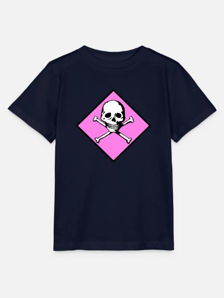 Schädel und Knochen - Stanley/Stella Kinder T-Shirt MINI CREATOR  - Navy