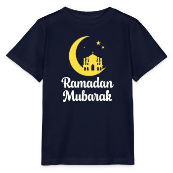 Ramadan Murbarak - Stanley/Stella MINI CREATOR Kids’ T-Shirt - navy - Front - Kain (125cm)