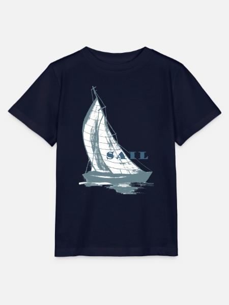 Segelboot,Meer,Geschenk,maritim,cool,trend, - Stanley/Stella Kinder T-Shirt MINI CREATOR - Navy