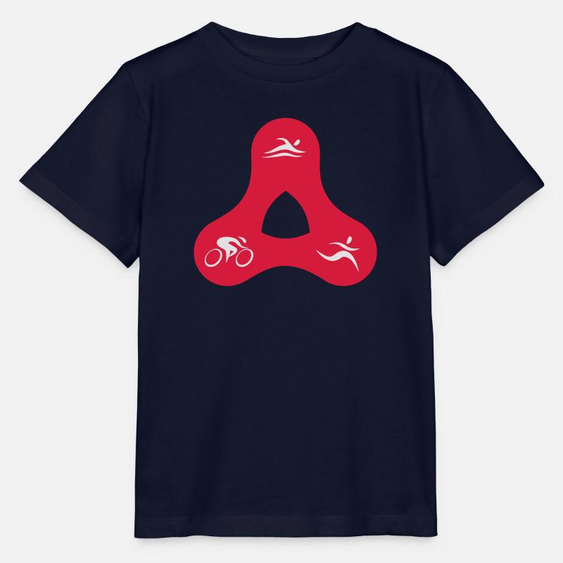 TRI triangle - T-shirt bio MINI CREATOR Stanley/Stella Enfant - marine