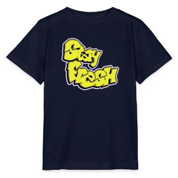 Stay Fresh - Stanley/Stella MINI CREATOR Kids’ T-Shirt - navy - Front - Kain (125cm)