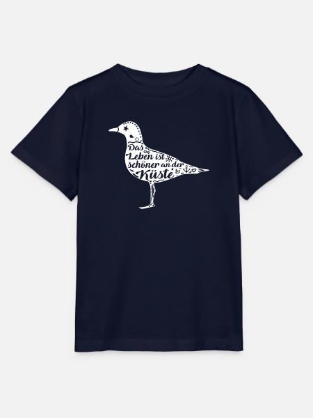 Möwe | Meer | Das Leben ist schöner an der Küste - Stanley/Stella Kinder T-Shirt MINI CREATOR - Navy