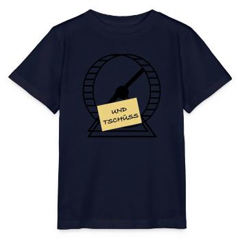 Und Tschüss - Stanley/Stella Kinder T-Shirt MINI CREATOR  - Navy - Vorne - Kain (125cm)