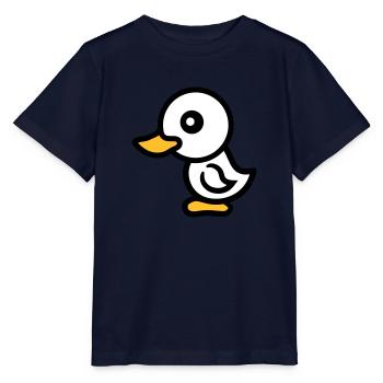 kueken huhn baby vogel kleines kind suess niedlich - Stanley/Stella Kinder T-Shirt MINI CREATOR  - Navy - Vorne - Kain (125cm)