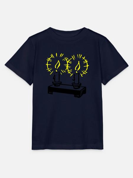 kerzen 02 - Stanley/Stella Kinder T-Shirt MINI CREATOR - Navy