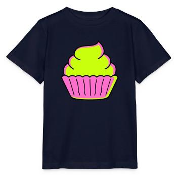 Cupcake - T-shirt bio MINI CREATOR Stanley/Stella Enfant - marine - Devant - Kain (125cm)
