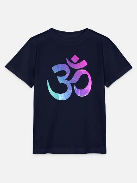 yoga om 4 - Stanley/Stella Kinder T-Shirt MINI CREATOR  - Navy