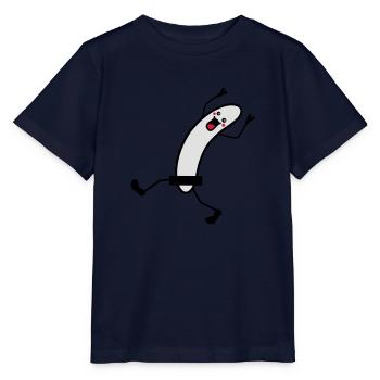Naked Running Banana - T-shirt bio MINI CREATOR Stanley/Stella Enfant - marine - Devant - Kain (125cm)