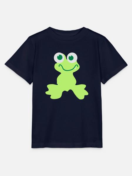 Kindermotiv: Frosch - Stanley/Stella Kinder T-Shirt MINI CREATOR  - Navy