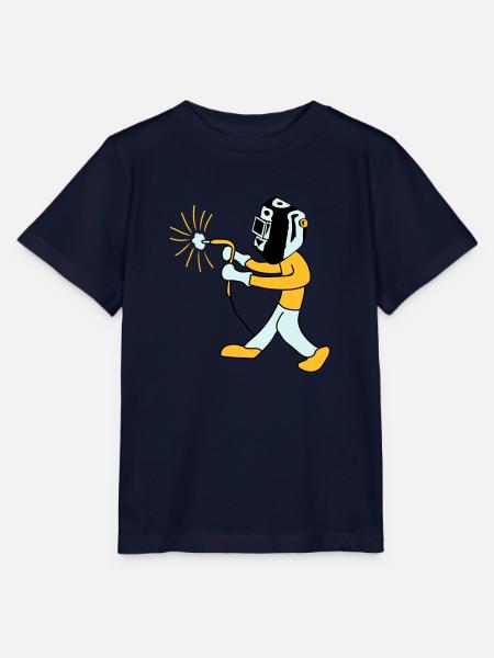 Welder - Stanley/Stella Kinder T-Shirt MINI CREATOR  - Navy